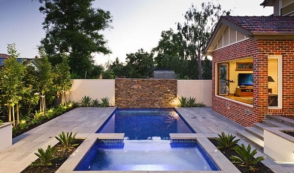 piscina pequena área encontre ideias de soluções ideais