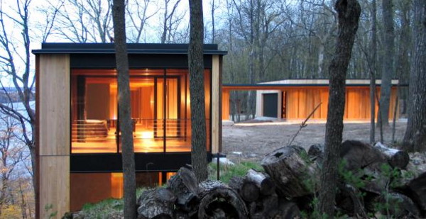 empolgante design exterior - terraço de casa de madeira