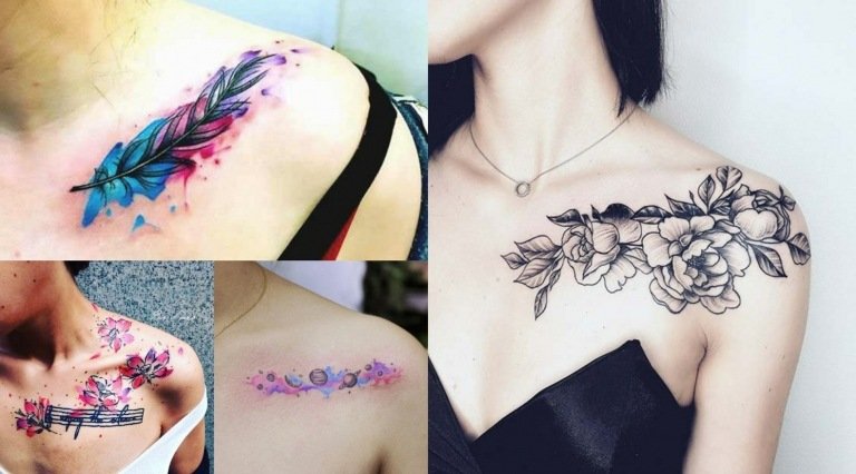 Desenho de tatuagem mulheres pequenas flores planetas motivo de tatuagem significado