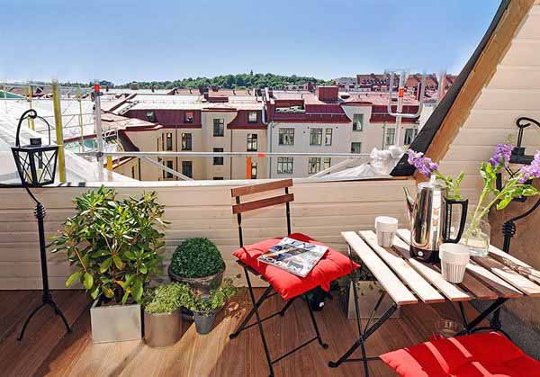 Apartamento-varanda-terraço no último andar