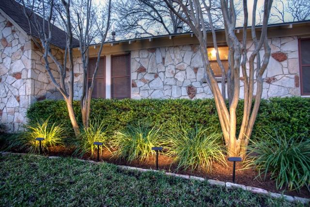 luzes de jardim led solar poste de amarração borda canteiros sebe