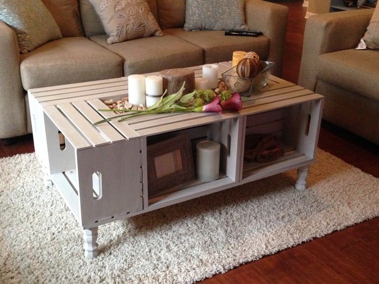 mesa-engradado de vinho-mesa de centro-branco-lacado-mesa de estar