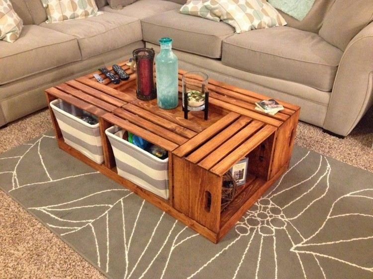 engradado de vinho de mesa-sala de estar mesa-prático-espaço de armazenamento de ideias