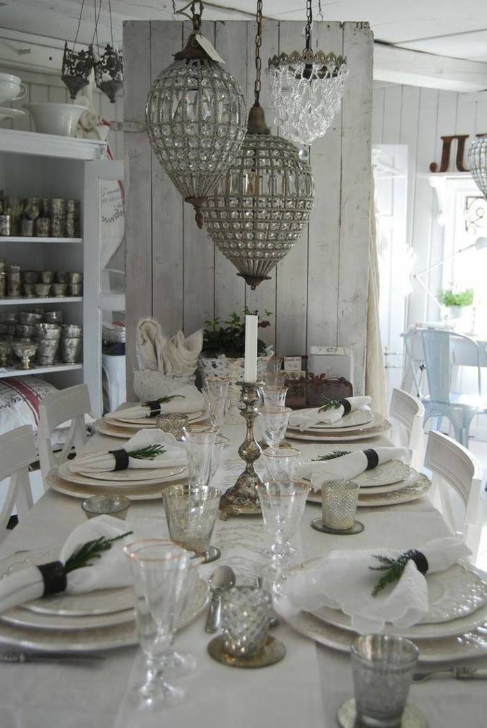 decorações de mesa para velas brancas de natal guardanapos vintage
