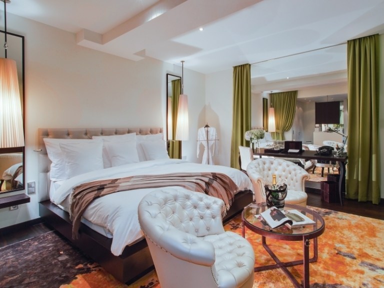design-hotéis-alemanha-hotel-zoológico-berlim-quarto de hotel-cor-tecidos-nobre