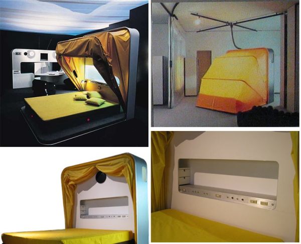 cama conversível incomum