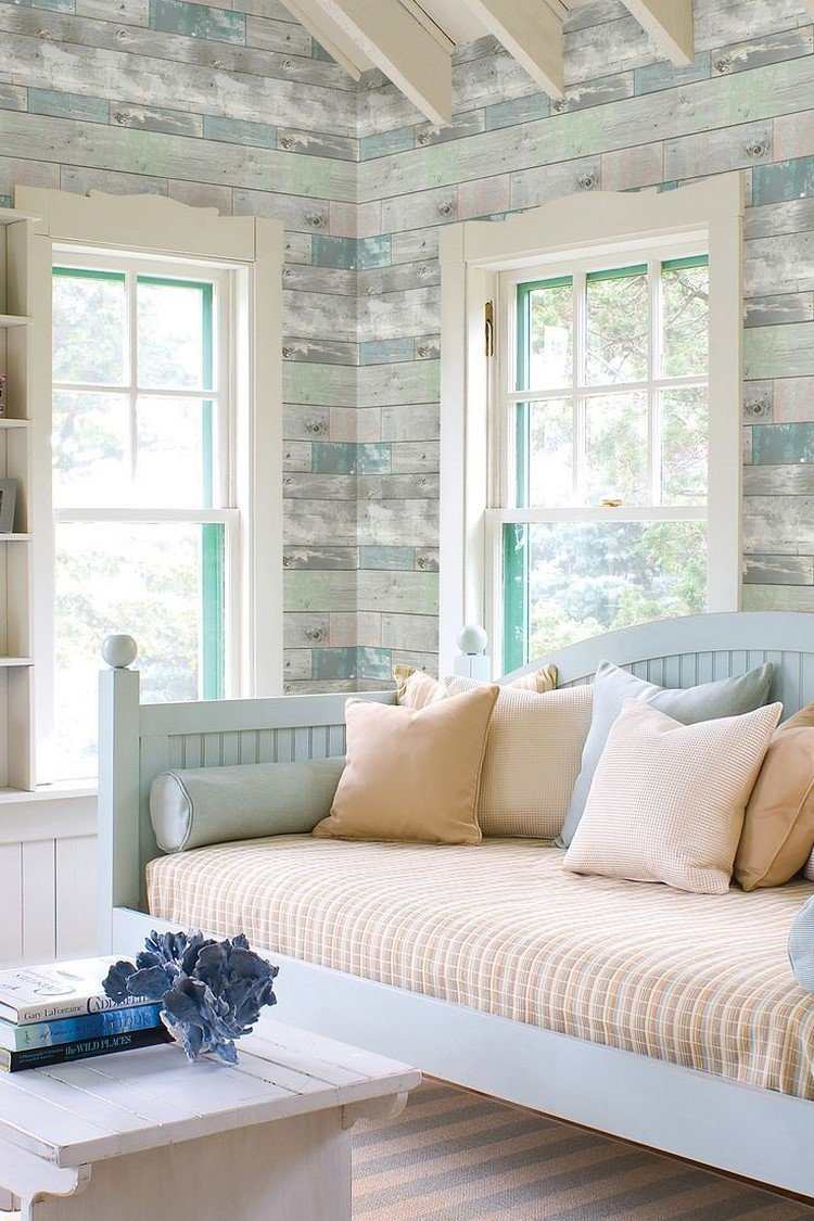 estilos-móveis-2016-tendências-estilo-country-pastel-azul-branco-parede-design-madeira-look