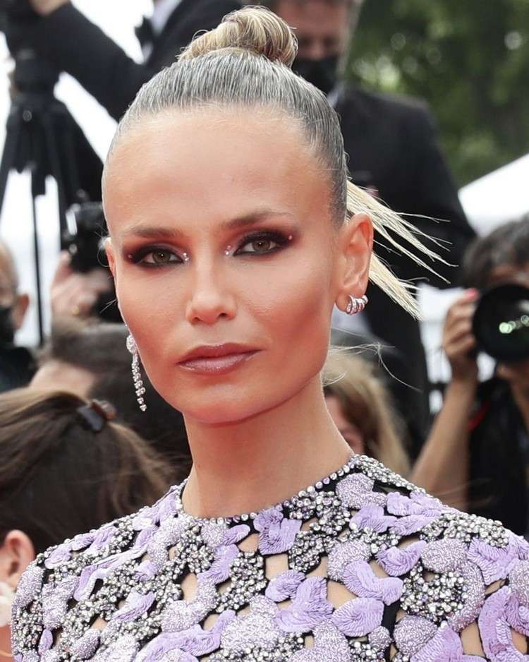 Tendências de maquiagem em sombra rosa 2021 Festival de Cinema de Cannes os looks mais bonitos