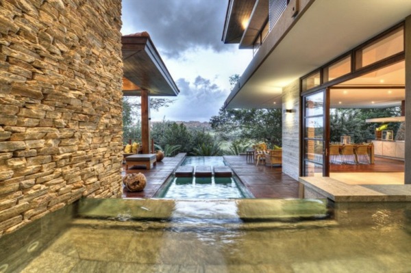 Casa de sonho-piscina-arquitetura moderna