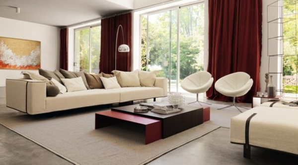 móveis ecológicos de sala de estar moderna