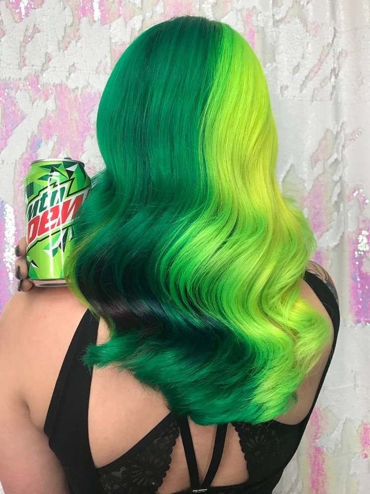 Colorindo o cabelo em duas cores Instruções Idéias para cabelos em dois tons