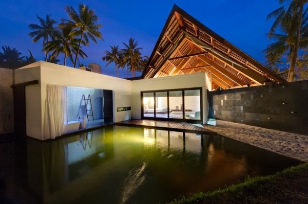 casa indonésia praia design exterior