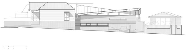 Casa dos arquitetos Mullet reformando estúdio em março