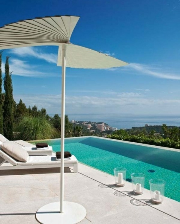 House Forest Parasol Eco-Friendly Pool Designs Sofá-cama