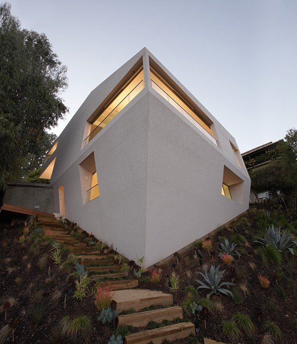 Casa na encosta de Johnston Marklee - descida