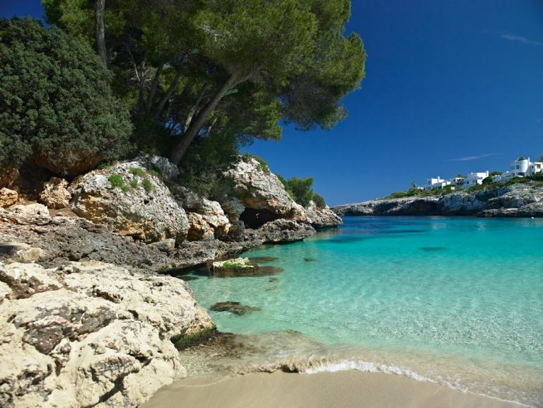 Férias na costa da praia de Maiorca