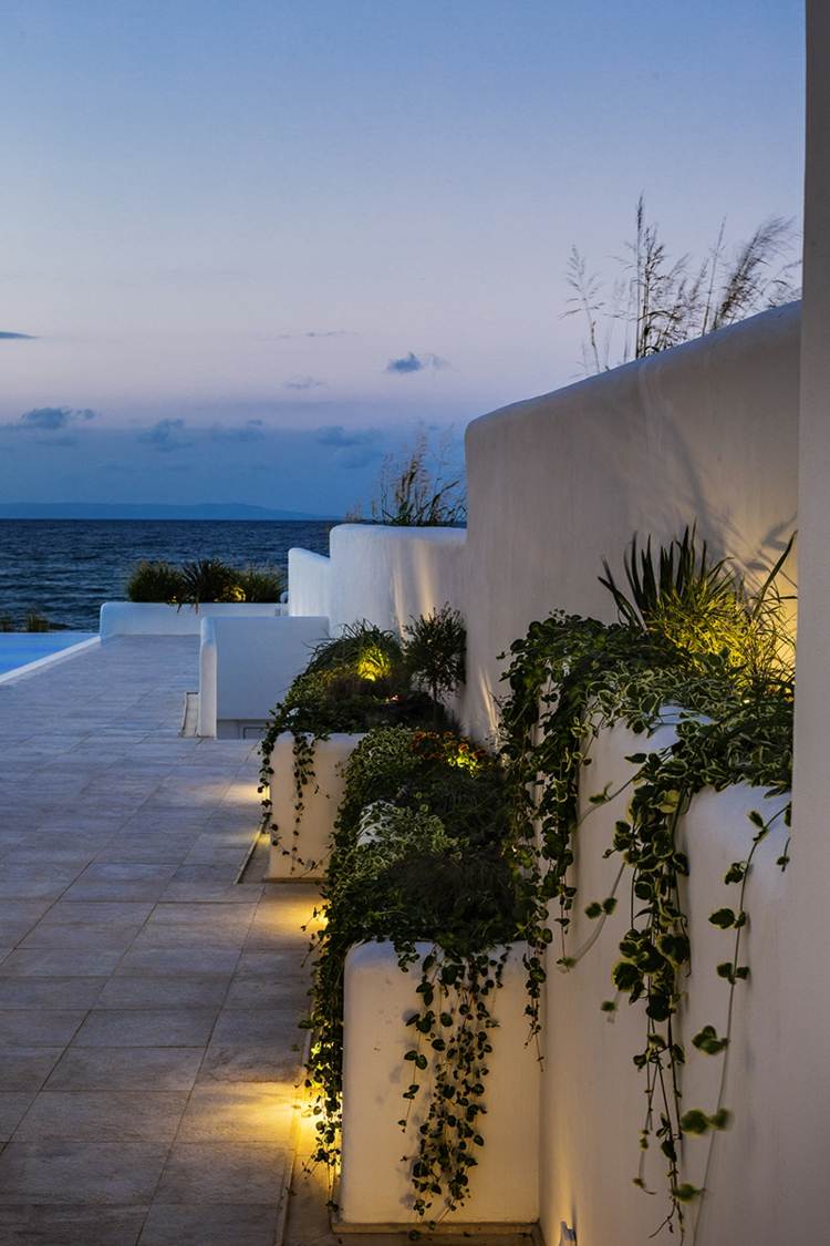 vacation-bulgaria-wall-white-plants-greening-lighting