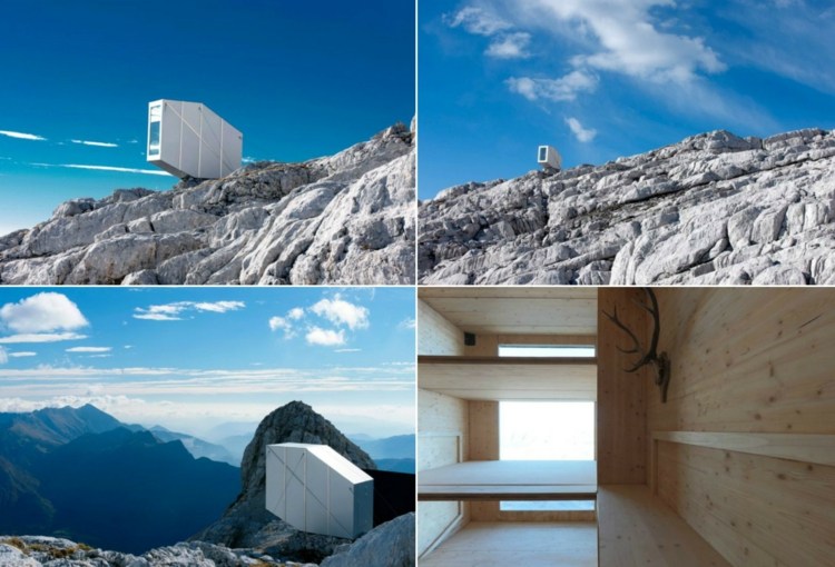 férias nos Alpes kanin-modern-cliff-slovenia-italia