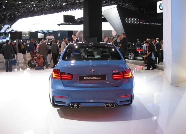 BMW M3 2014 M4 2014 traseiro