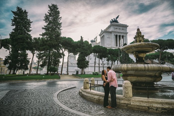 amo fonte romântica fonte abraço água Roma