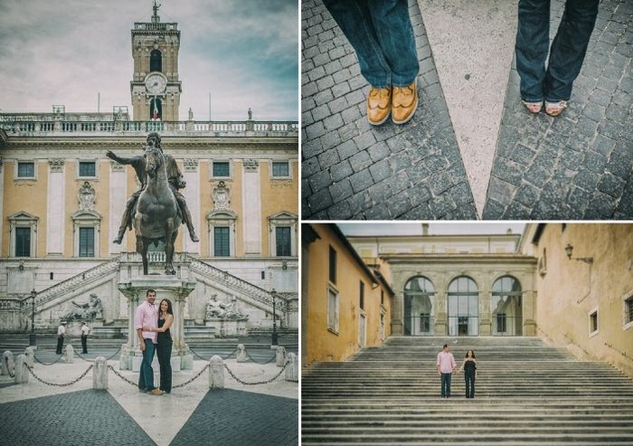 estátua de roma escadas amantes noivado fotos de paralelepípedos