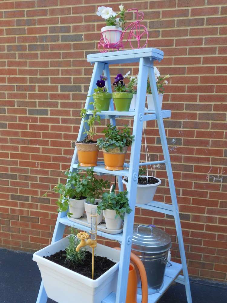vertical-planting-garden-ladder-creative