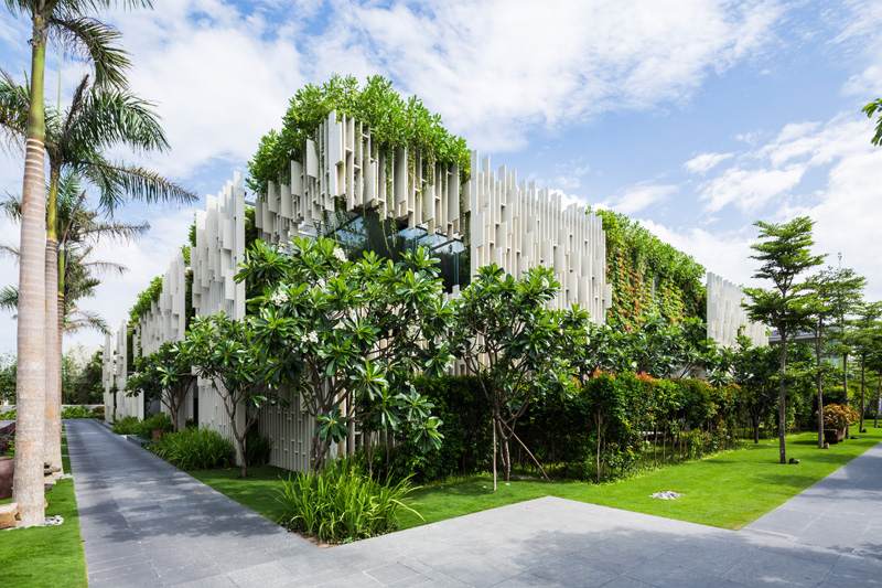 casa de jardim vertical fachada-ideias-moderna-original
