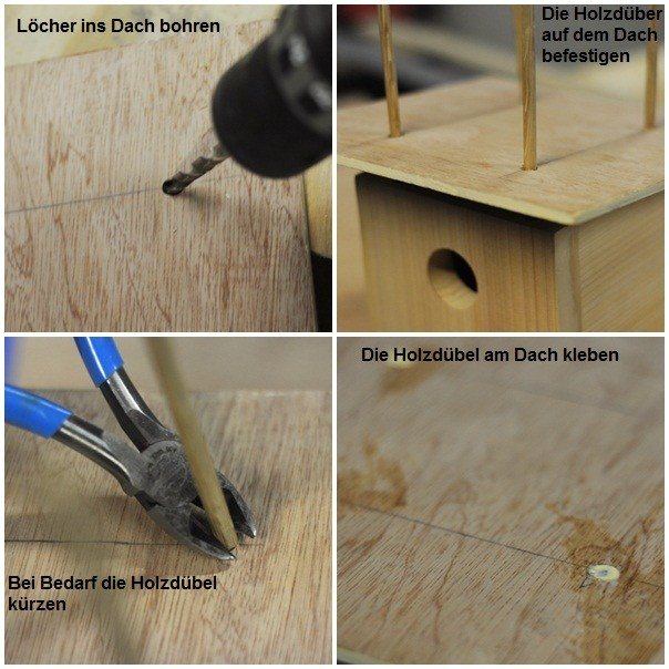 Projeto de instruções de construção de Birdhouse