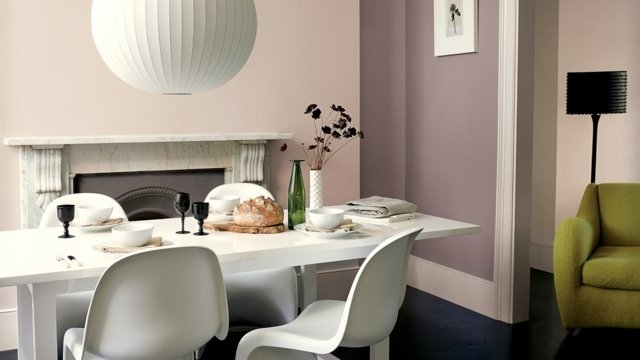 Idéias de cores para móveis bege rosa empoeirado