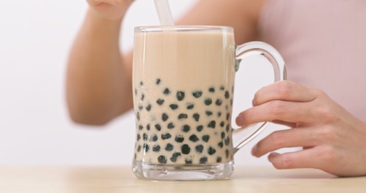 Chá de bolhas ou chá Boba são populares em Taiwan