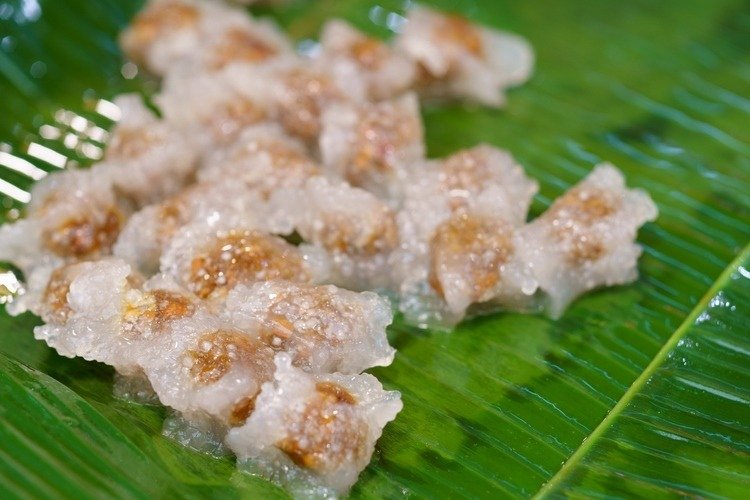 Bolinhos de tapioca Saku Sai Moo