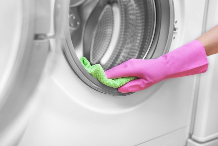 Limpando a máquina de lavar por que limpar o tambor e as vedações de borracha e as mangueiras manualmente