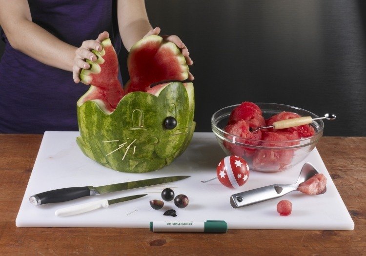Watermelon-decorating-ideas-carving-selo-instruções