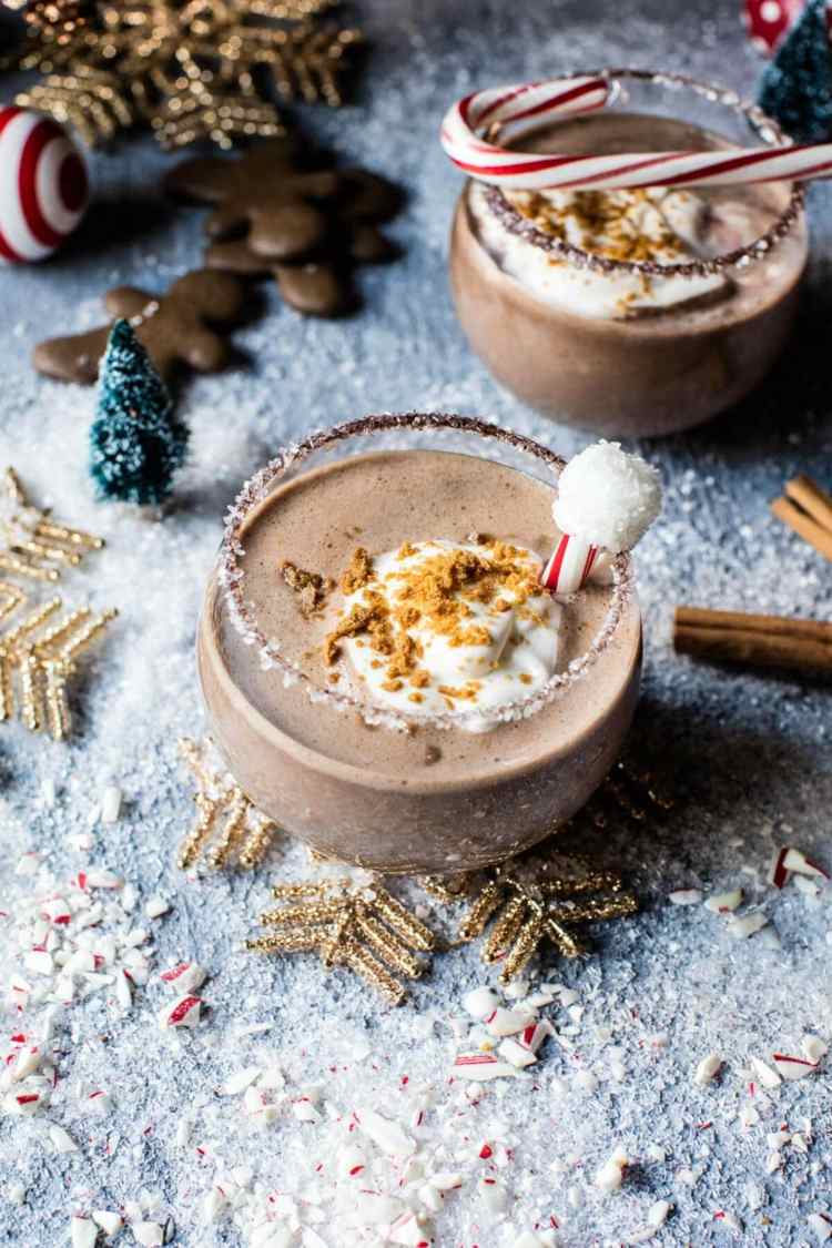 vodka aperitivo decoração de natal doces de baunilha