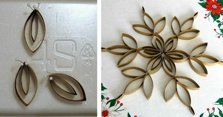 conserte-se decoração de natal dobrar vara de floco de neve