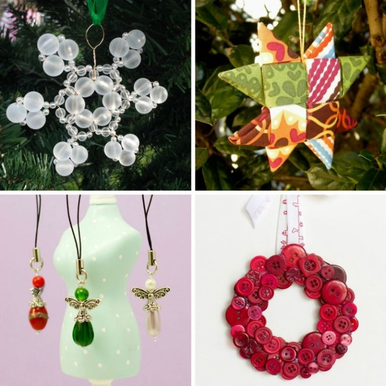 conserte-se idéias de decoração de natal instruções originais coroa de flores anjo estrela