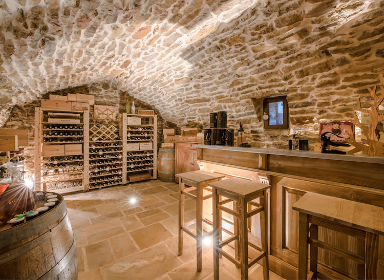Adegas de vinho constroem - design moderno - tradicional - tetos abobadados