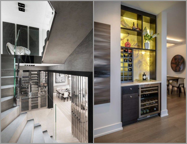 wine-cellar-building-modern-design-chrome-inox-wine adega