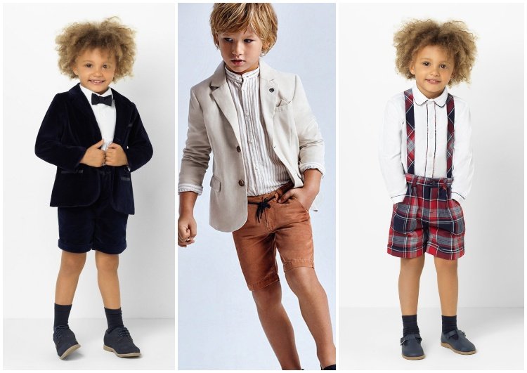 Roupa legal para matrícula escolar para shorts de meninos