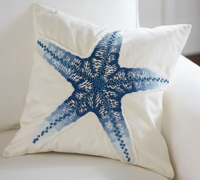 almofadas deco área externa sofá estrela do mar