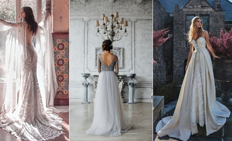 Vestido de noiva em prata ou cinza - ideias e dicas para o modelo certo