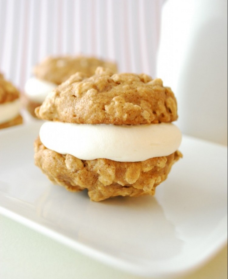 gritos-faça-você-mesmo-massa de aveia-marshmallow-recheio-delicioso