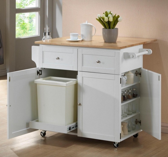 madeira-branco-cozinha-móveis-armazenamento-idéias-design-para-cozinhas pequenas