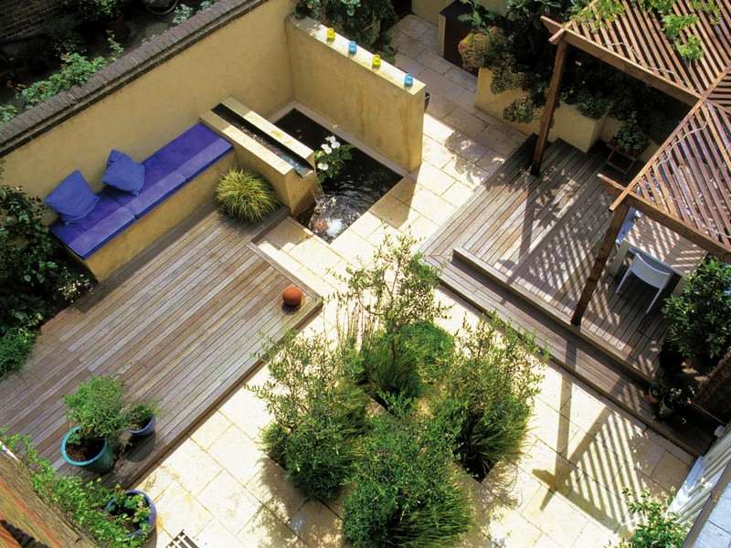 Pequeno-jardim-criar-terraço-plantas-modernas