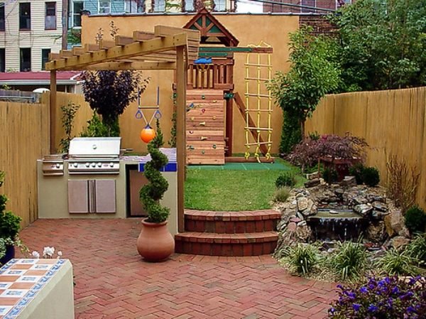 Pequeno-jardim-projeto-escadas-dois níveis