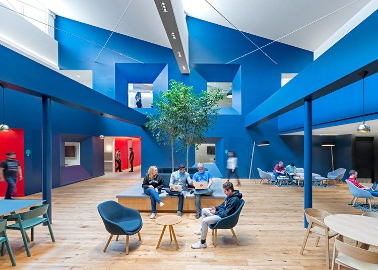 Escritório do futuro moderno-local de trabalho-Beats-by-Dre-Bestor-Architecture