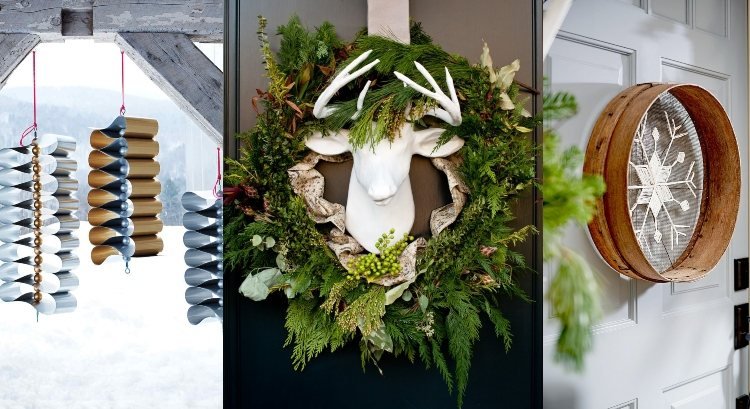 Decorações de inverno depois do Natal para ideias externas para fazer você mesmo