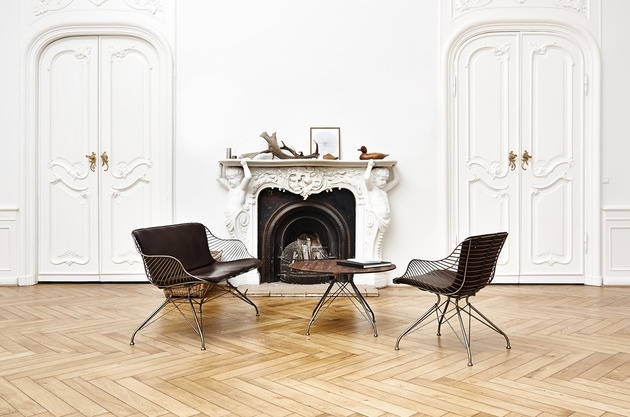 Design-cadeira-poltrona-construção de aço-capa de couro-black-overgaard-dyrman