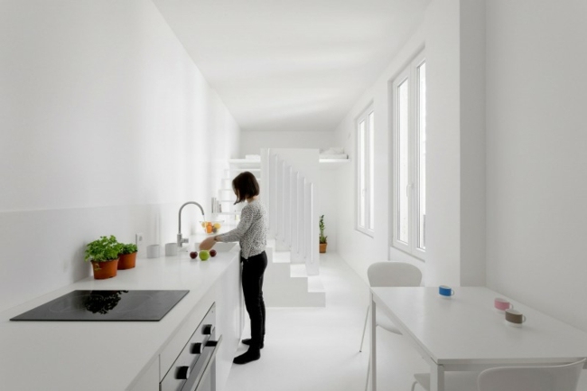 preparar cozinha, sala de jantar, cadeiras dobráveis