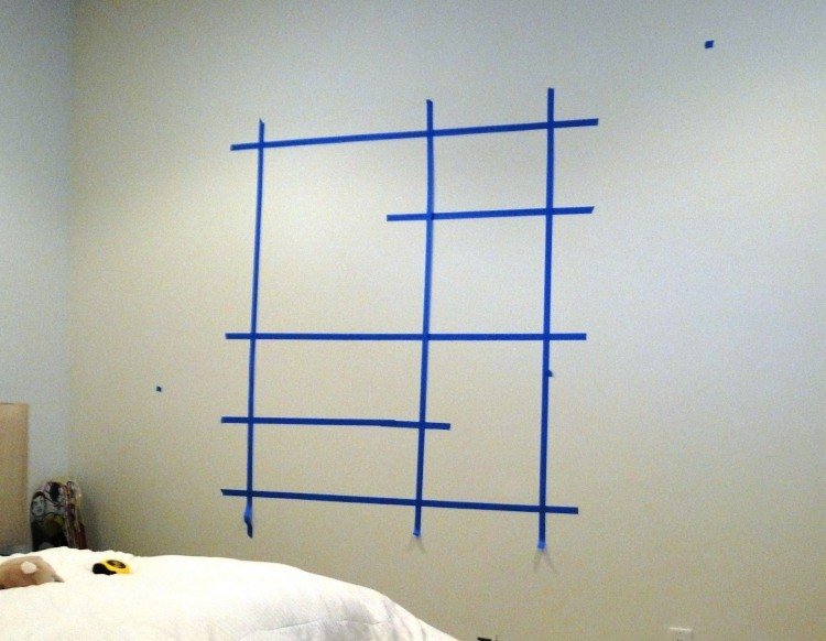 Build-your-own-wall-installation-instruções-mark-wall-plan-shelves-size